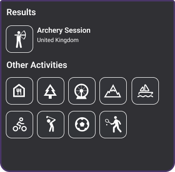 Activity Popup