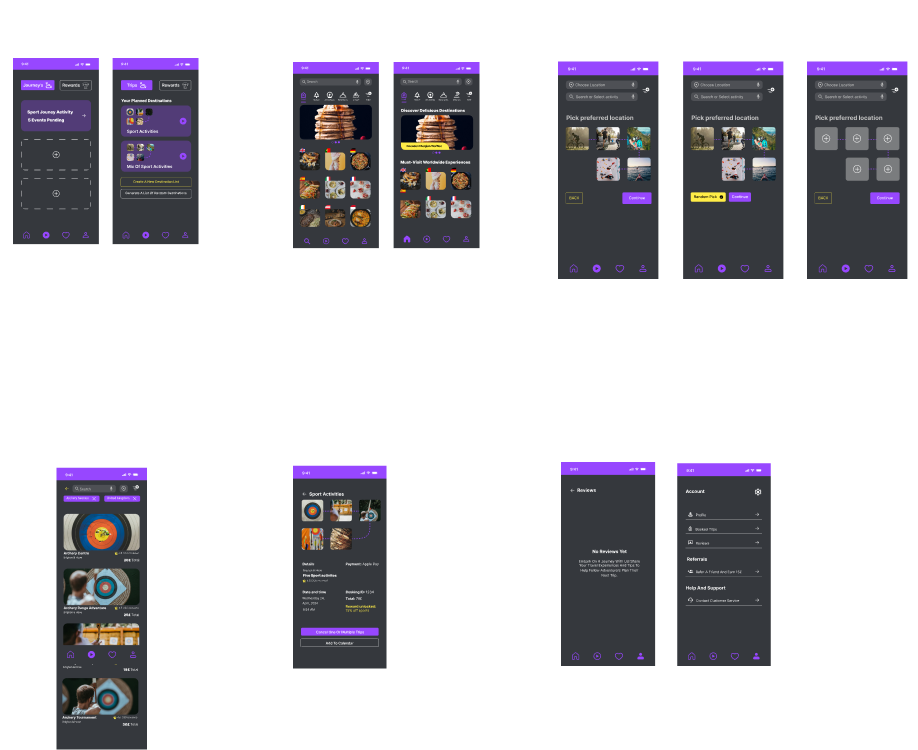 Design Iterations - Before and After