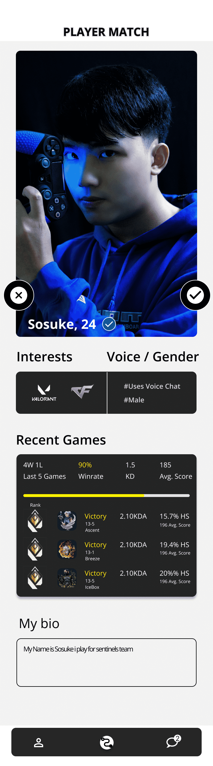 Connect Menu 2