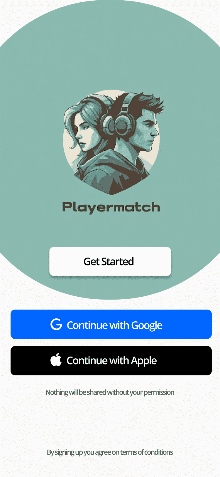 Get Started Screen