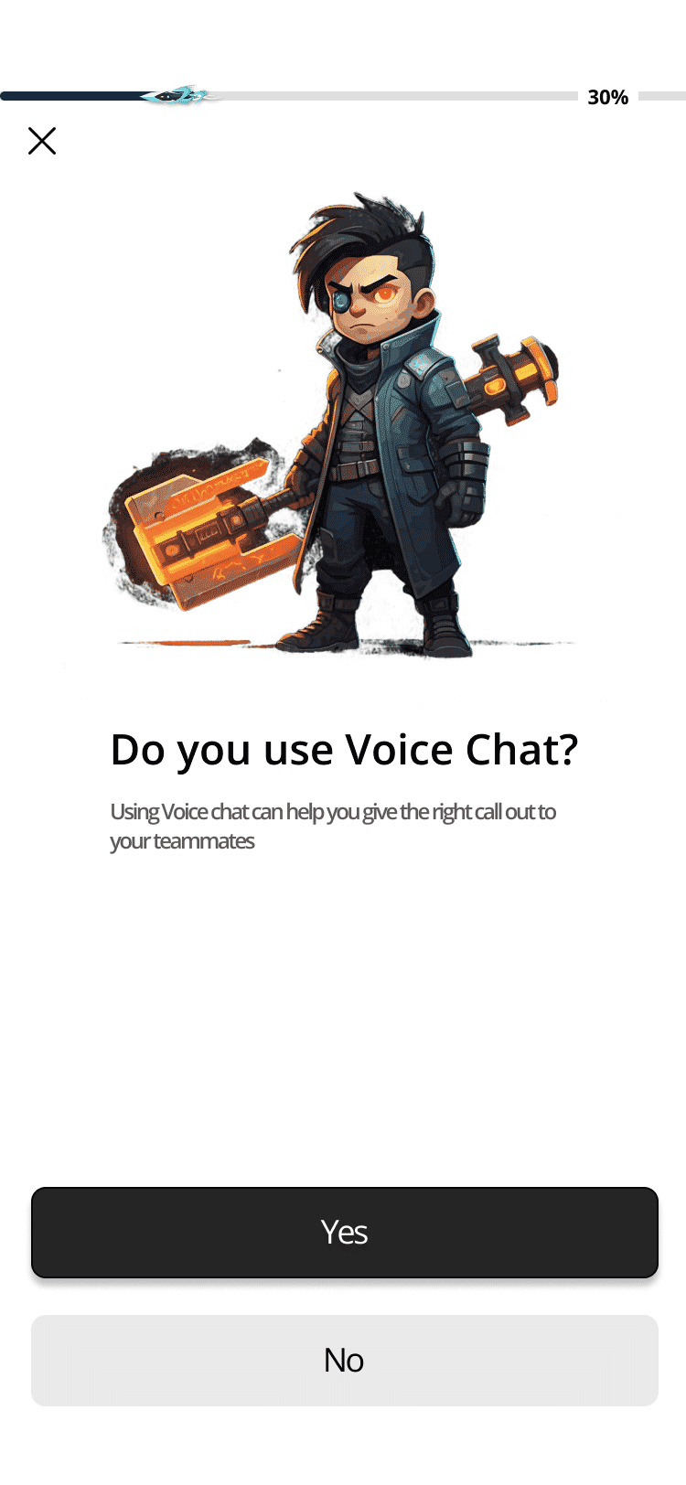 Voice Chat Screen