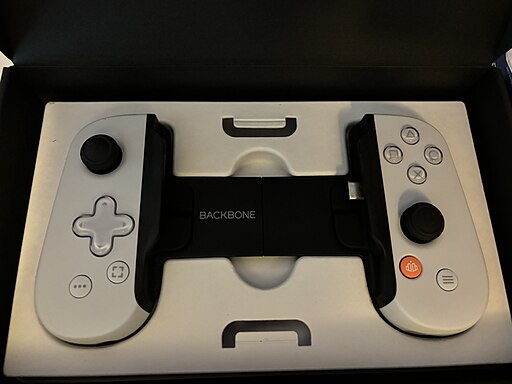 Backbone mobile game controller