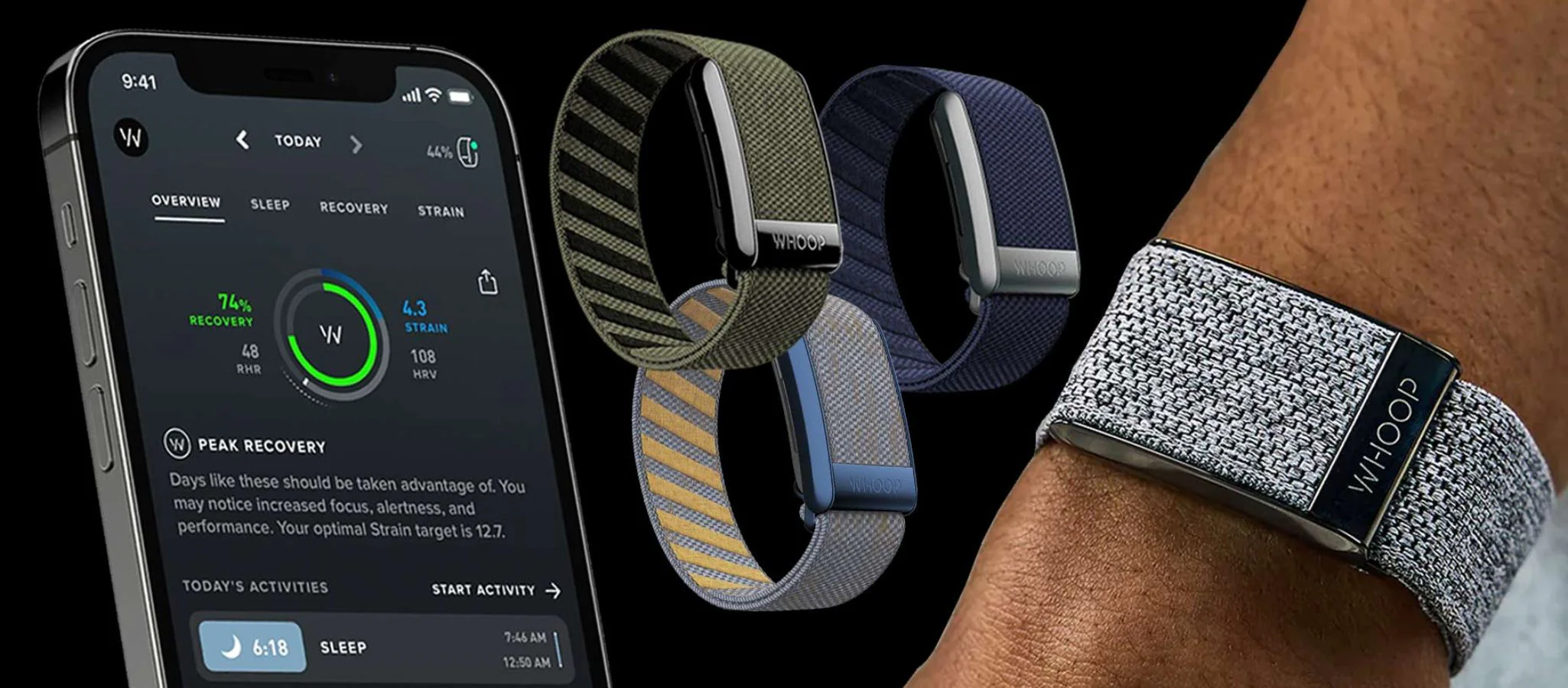 WHOOP 4.0 fitness band