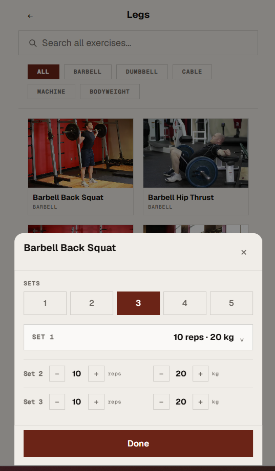 New log set sheet